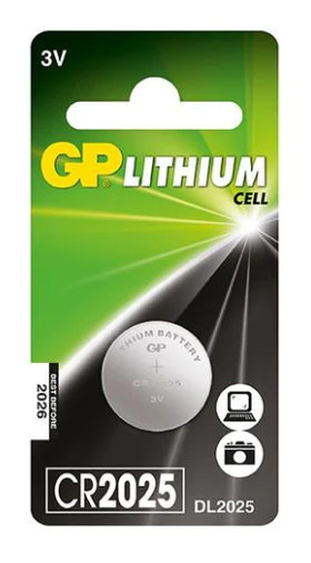 Батарейка 2025 GP CR2025 (1 шт.)