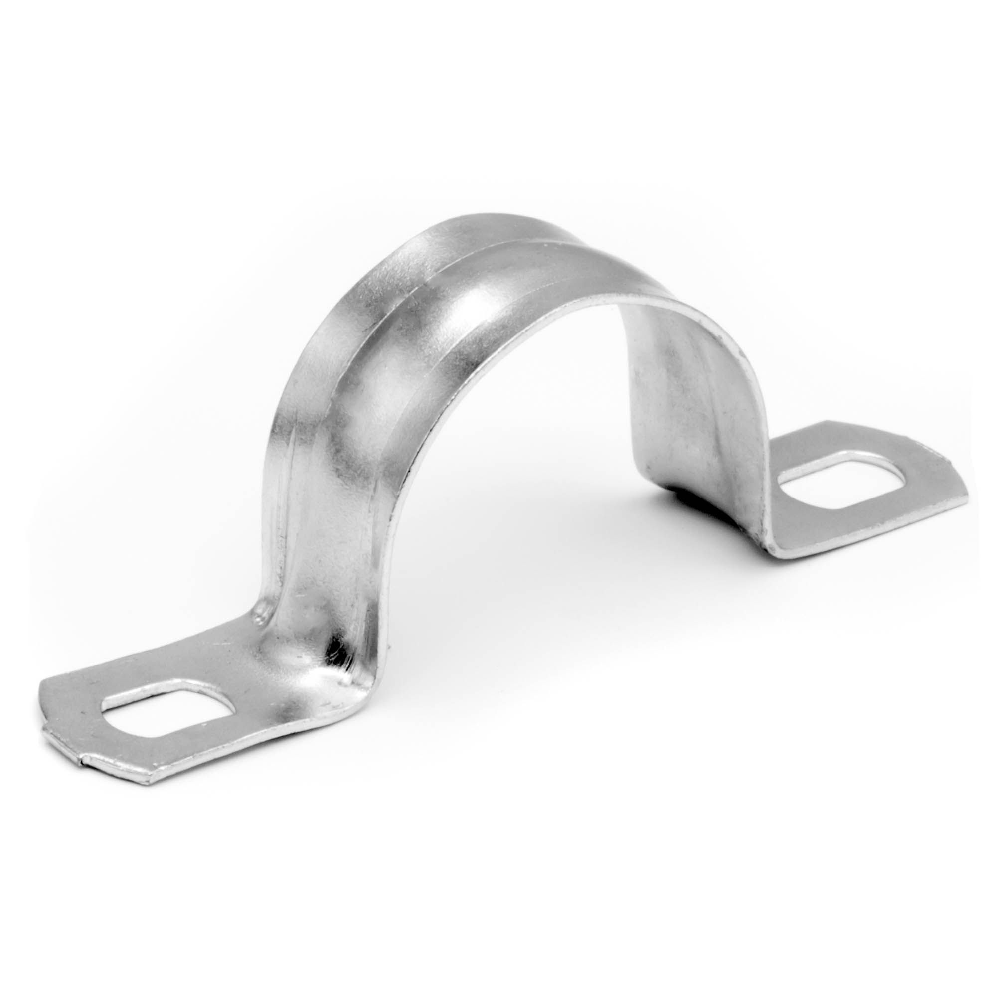 Скоба металлическая 16мм двухлапковая оцинкованная DKC [ 53354 ]