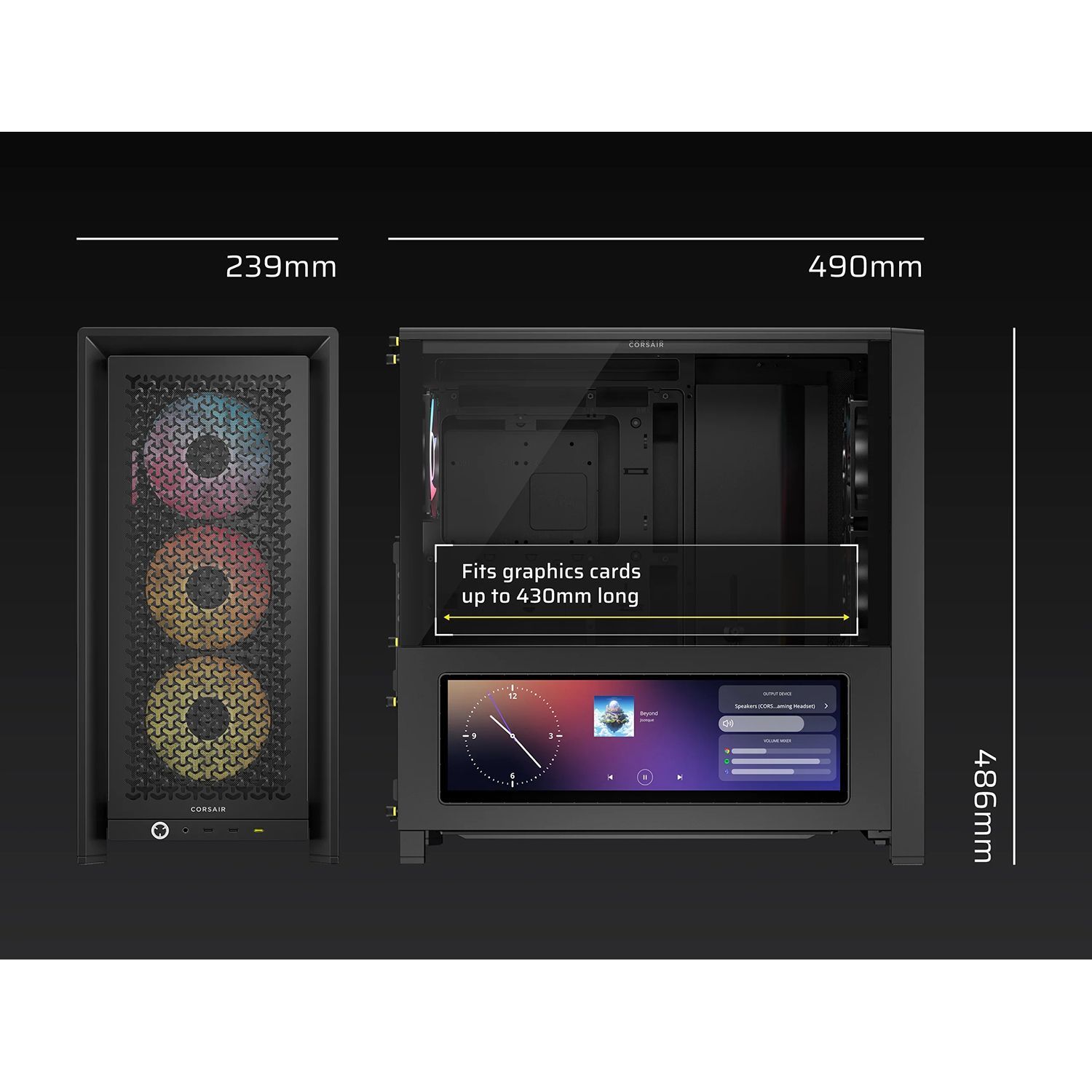 Корпус без блока питания Corsair CC-9011326-WW