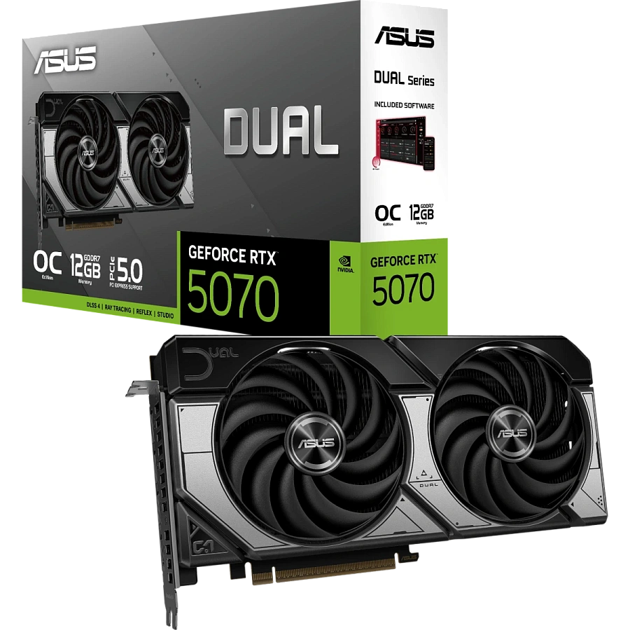 Видеокарта ASUS DUAL RTX5070 O12G