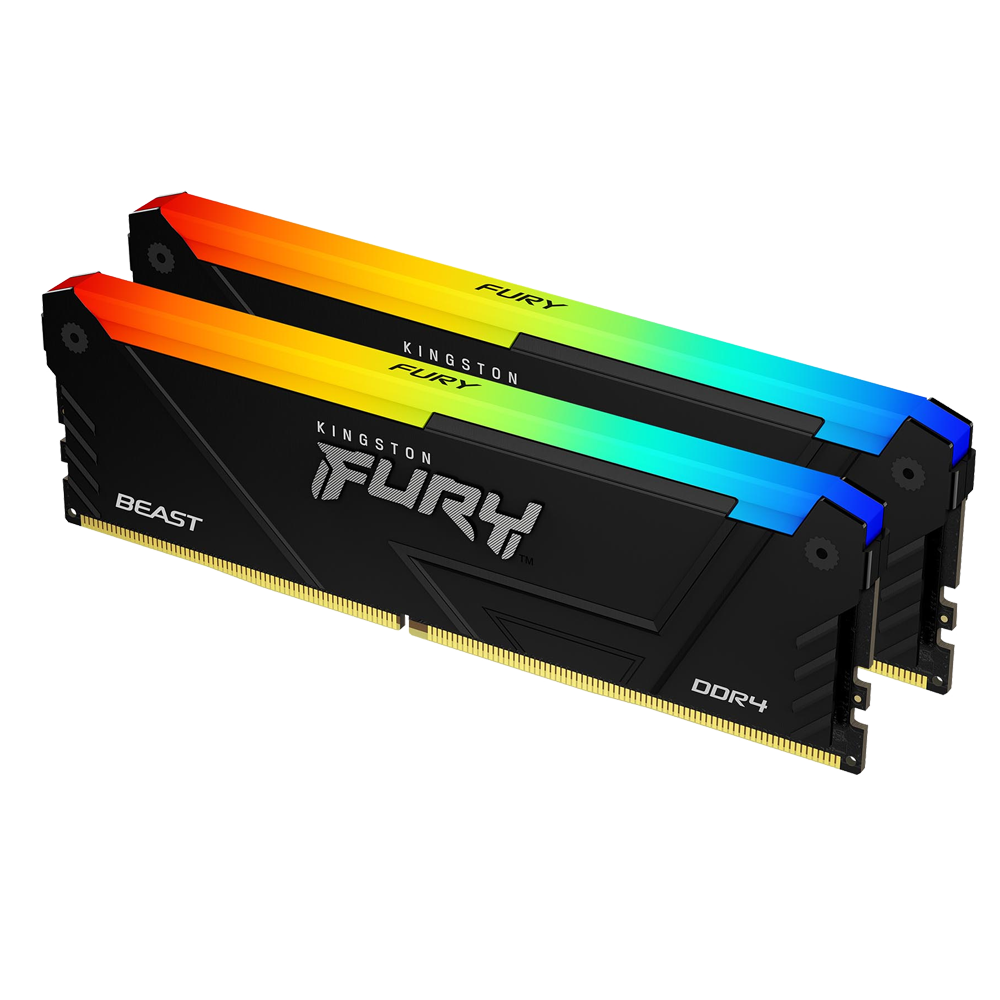 Память оперативная Kingston FURY Beast RGB KF432C16BB12AK2/32