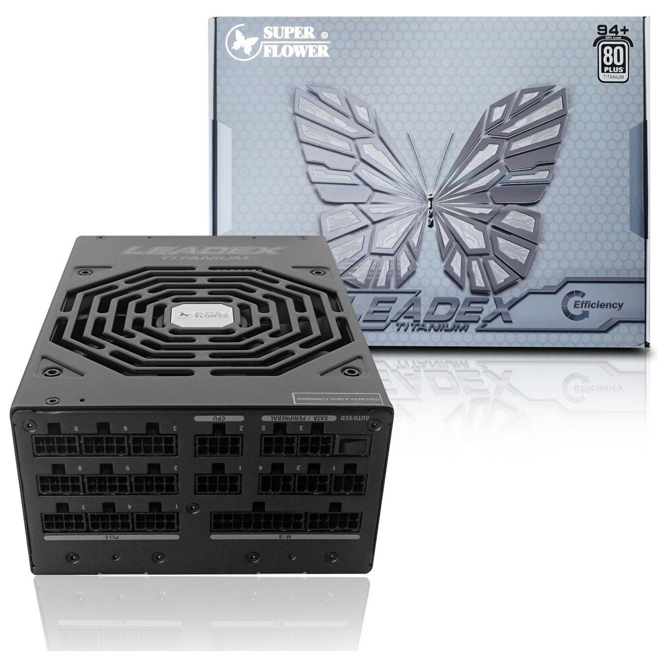 блок питания 1600 Ватт Super Flower Leadex Titanium 1600W
