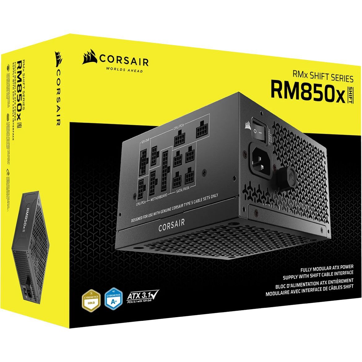 Блоки питания Corsair RM850x SHIFT CP-9020299-EU